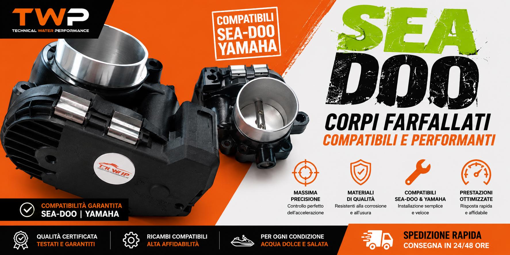 CORPO FARFALLATO SEA DOO
